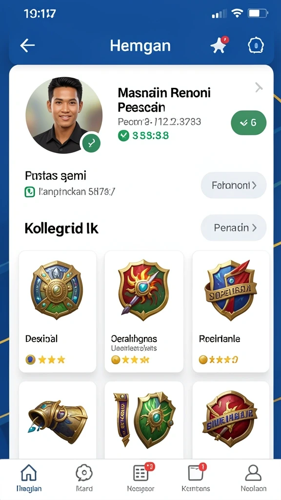 666j - Salah satu fitur sosial yang memungkinkan interaksi dengan pemain lain.