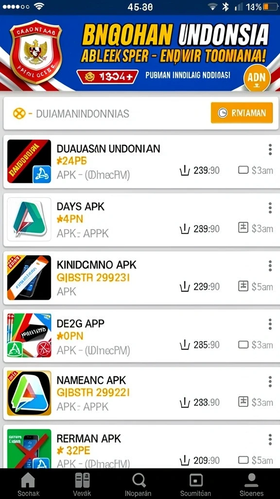 hot51 - Tampilan antarmuka yang modern dan user-friendly.