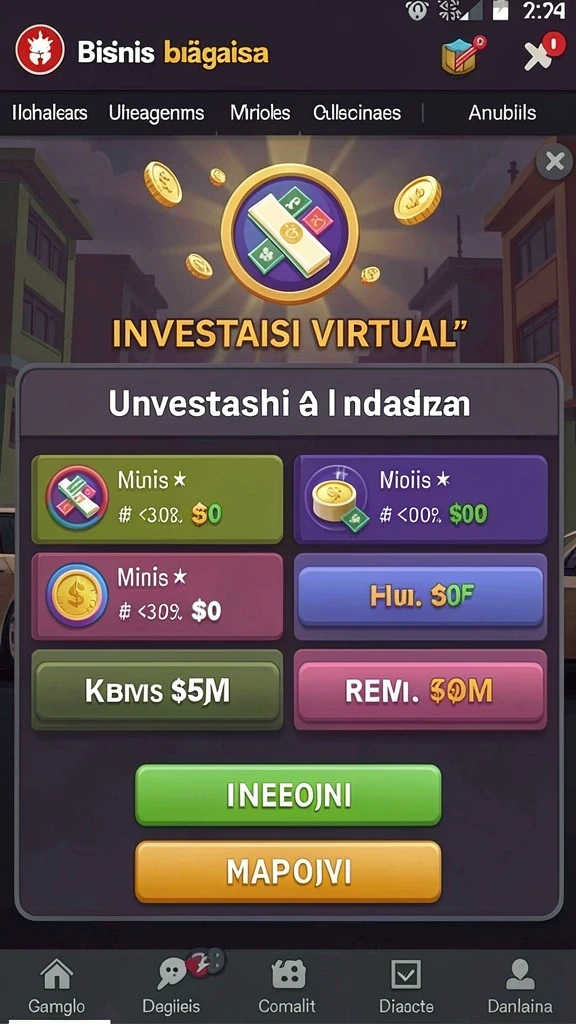 idklub - Tampilan awal aplikasi IDKLUB yang menarik.